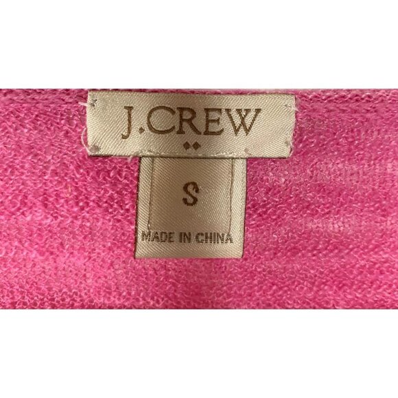 J.Crew Pink V Neck Light Sweater Size Small - Picture 3 of 3